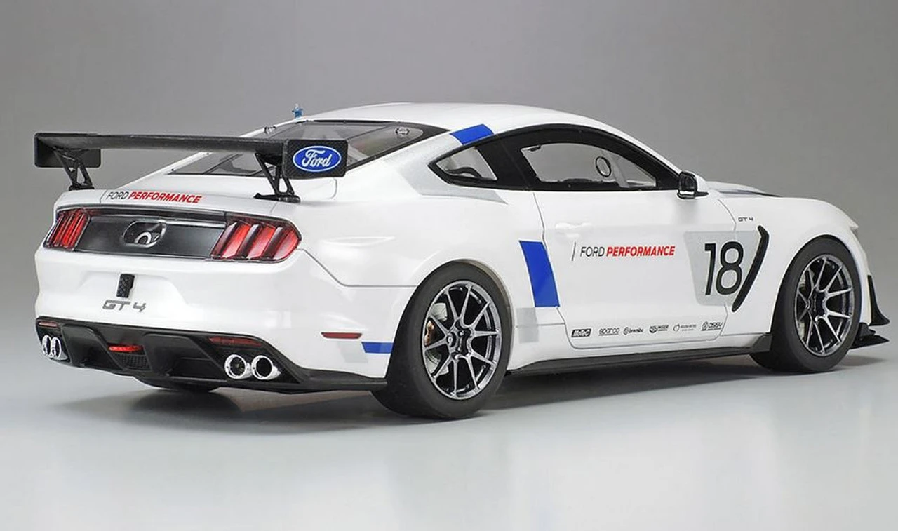 Tamiya 1/24 Ford Mustang GT4 Model Kit 4 Tamiya 1/24 Ford Mustang GT4 Model Kit - Image 4