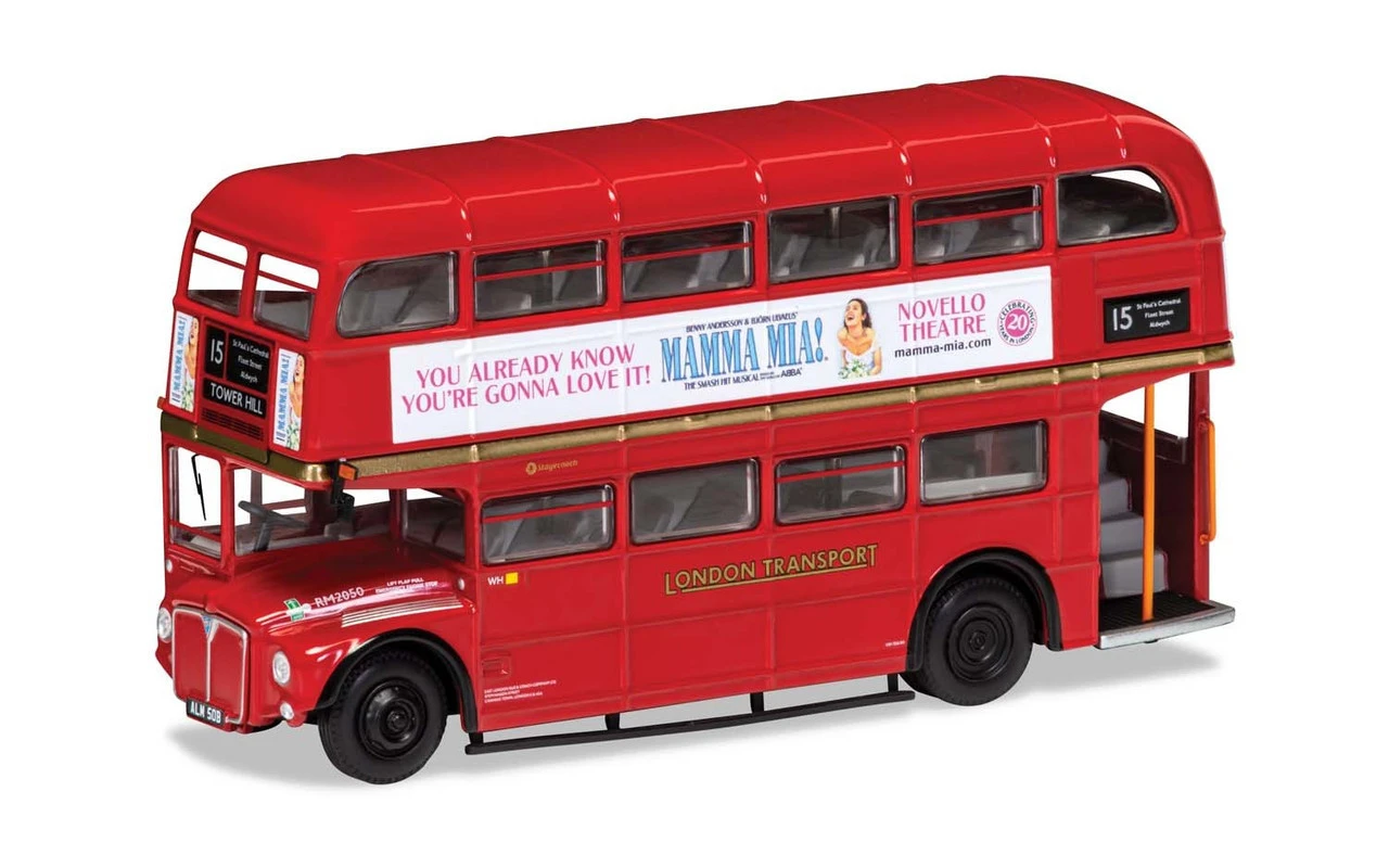 Corgi AEC Heritage Route 15 Trafalgar Sq - Mamma Mia 1 Corgi AEC Heritage Route 15 Trafalgar Sq - Mamma Mia