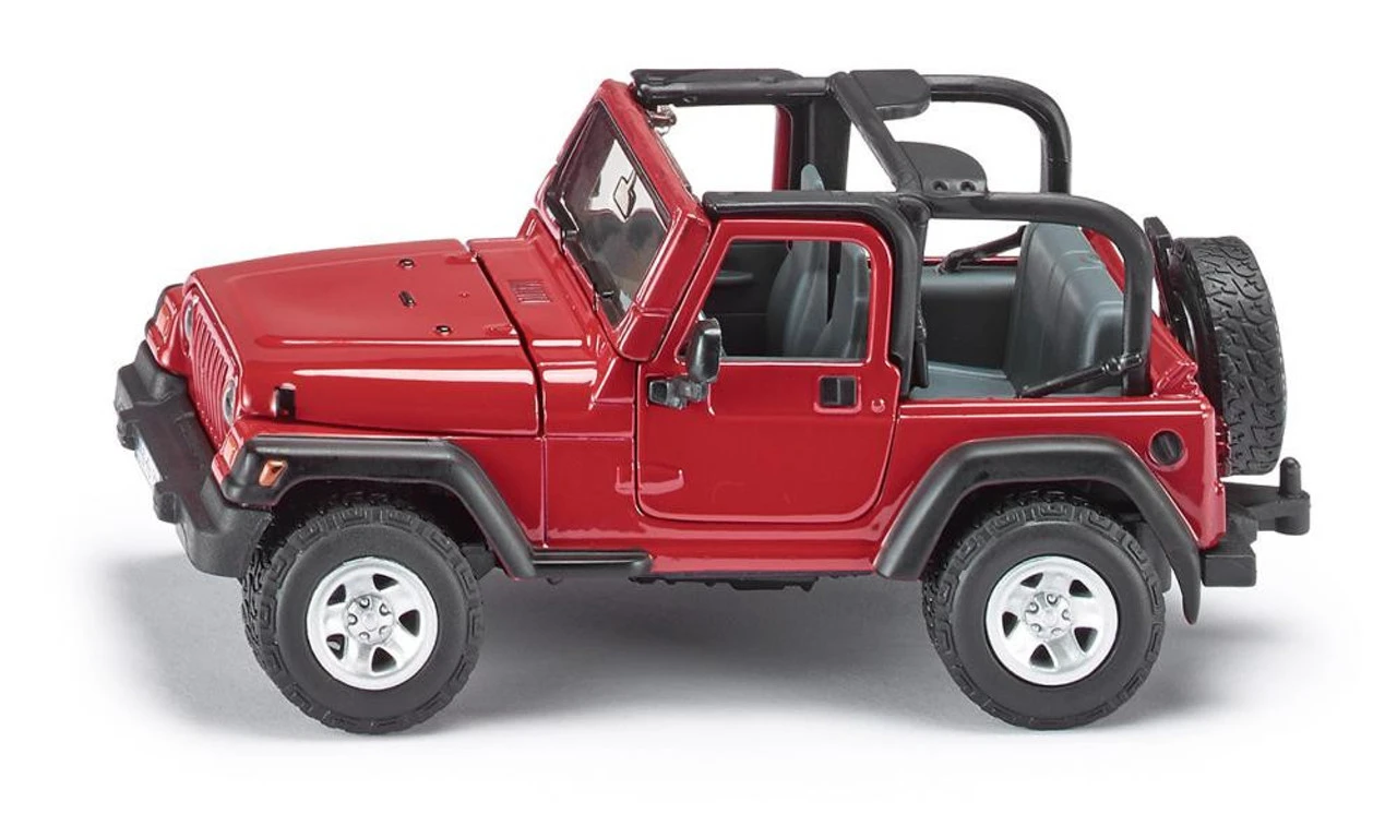 Siku 1/32 Jeep Wrangler Diecast Model 1 Siku 1/32 Jeep Wrangler Diecast Model