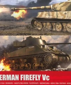 Airfix 1/72 Classic Conflict Tiger I Vs Sherman Firefly Gift Set