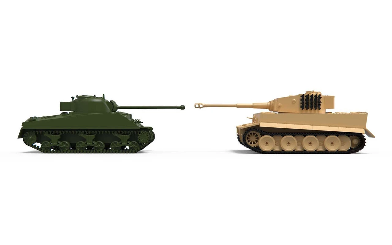 Airfix 1/72 Classic Conflict Tiger I Vs Sherman Firefly Gift Set 3 Airfix 1/72 Classic Conflict Tiger I Vs Sherman Firefly Gift Set - Image 3