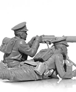 ICM 1/35 WWI British Vickers MG & Crew Model Kit 8 ICM 1/35 WWI British Vickers MG & Crew Model Kit -Games Workshop shop 309890 49100.1676904559
