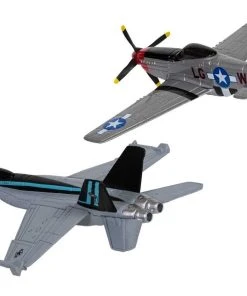 Alternative view of Corgi Maverick’s F A 18 Hornet And P 51D Mustang Diecast Model