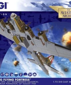 Corgi 1/72 Boeing B-17g Flying Fortress Snake Hips Diecast Model