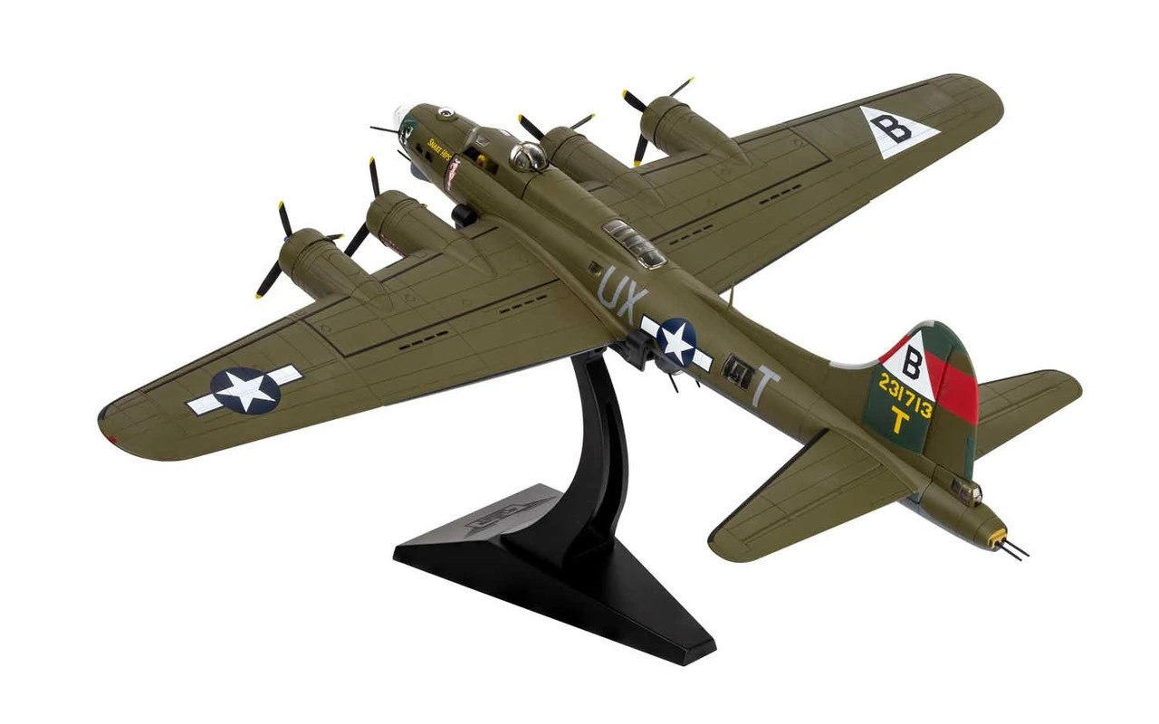 Corgi 1/72 Boeing B-17g Flying Fortress Snake Hips Diecast Model 4 Corgi 1/72 Boeing B-17g Flying Fortress Snake Hips Diecast Model - Image 4