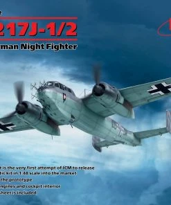 ICM 1/48 Dornier Do-217J-1/2 Model Kit