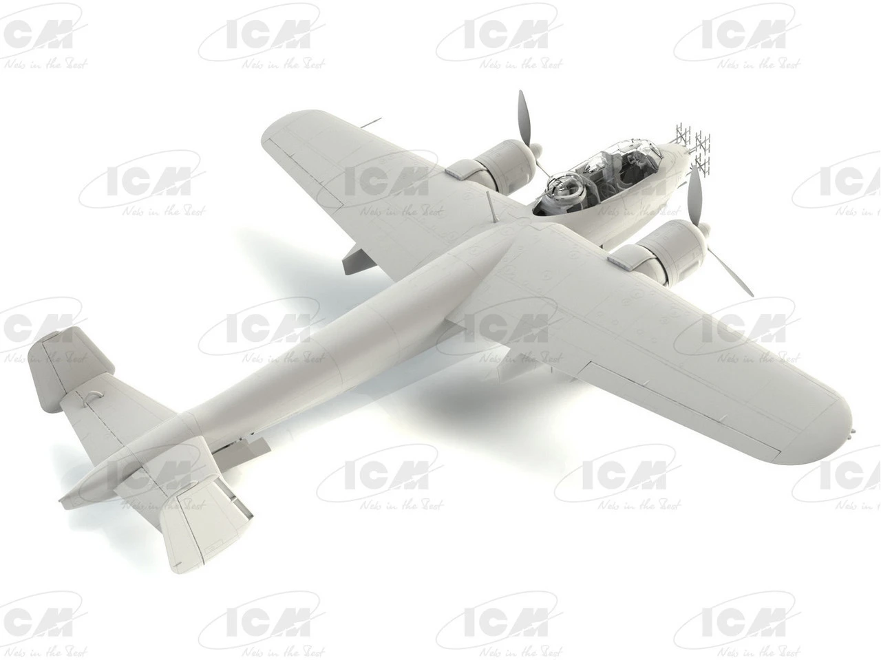 ICM 1/48 Dornier Do-217J-1/2 Model Kit 3 ICM 1/48 Dornier Do-217J-1/2 Model Kit - Image 3