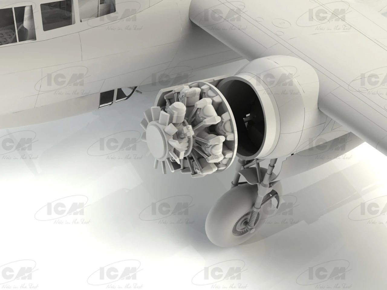 ICM 1/48 Dornier Do-217J-1/2 Model Kit 6 ICM 1/48 Dornier Do-217J-1/2 Model Kit - Image 6