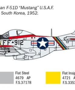 Italeri 1/72 NAA F-51D Mustang Korean War -Games Workshop shop 310914 67973.1676905694