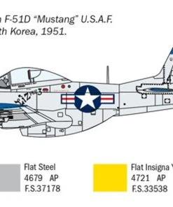 Italeri 1/72 NAA F-51D Mustang Korean War -Games Workshop shop 310915 29955.1676905696