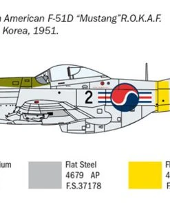 Italeri 1/72 NAA F-51D Mustang Korean War -Games Workshop shop 310916 64159.1676905697
