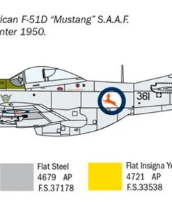 Italeri 1/72 NAA F-51D Mustang Korean War -Games Workshop shop 310917 72735.1676905698