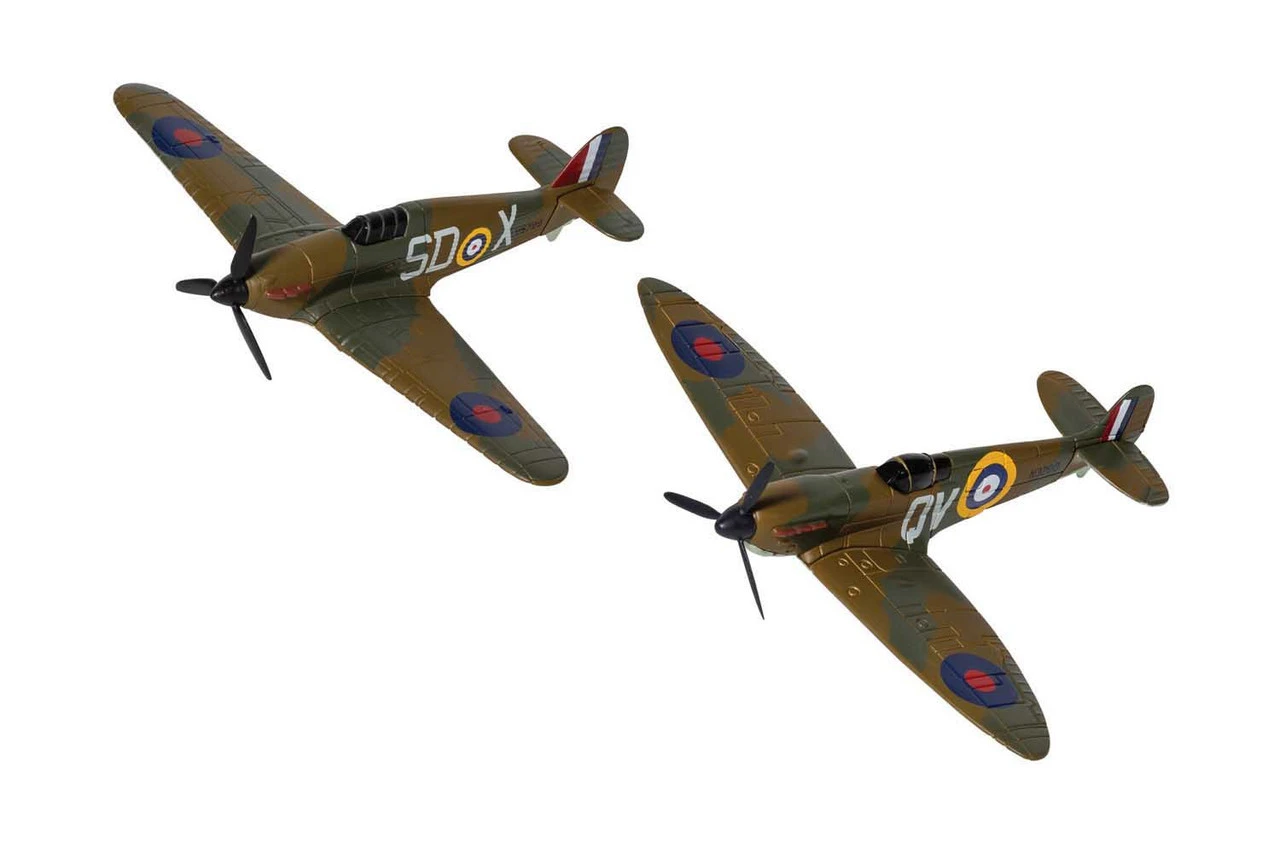 Corgi Battle Of Britain Collection Spitfire And Hurricane Diecast Model 2 Corgi Battle Of Britain Collection Spitfire And Hurricane Diecast Model - Image 2