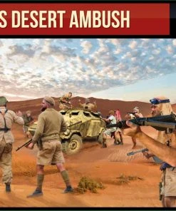Strelets 1/72 SAS Desert Ambush Model Figures