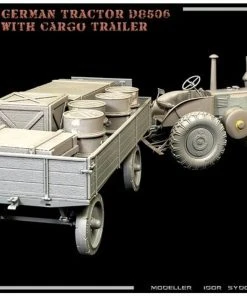MiniArt 1/35 German Tractor D8506 With Trailer Model Kit -Games Workshop shop 311771 55202.1676903861