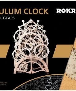 Rokr Pendulum Clock 3D Wooden Kit