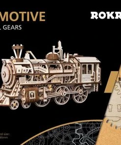 Rokr Locomotive 3D Wooden Kit