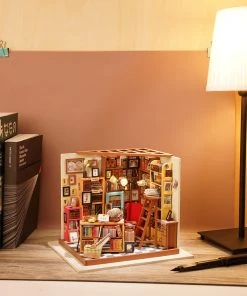 Rolife Sams Study 3D Wooden Kit -Games Workshop shop 311942 75661.1676905090