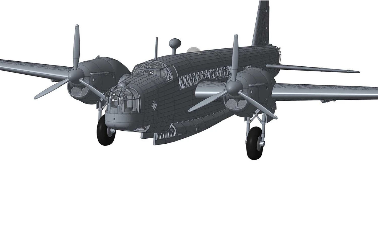 Airfix 1/72 Vickers Wellington Mk.II 3 Airfix 1/72 Vickers Wellington Mk.II - Image 3