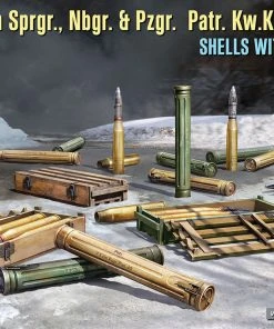 MiniArt 1/35 7.5 Cm Shells With Ammo Boxes