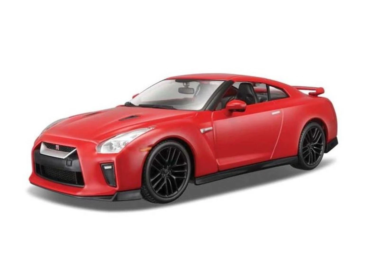 Burago 1/24 Nissan GTR 2017 Red Diecast Model 1 Burago 1/24 Nissan GTR 2017 Red Diecast Model
