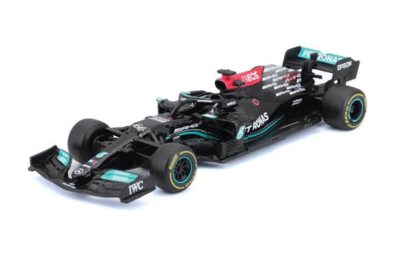 Burago 1/43 Lewis Hamilton Mercedes F1 AMG W12 1 Burago 1/43 Lewis Hamilton Mercedes F1 AMG W12