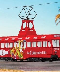 Corgi Coca Cola Single Decker Tram