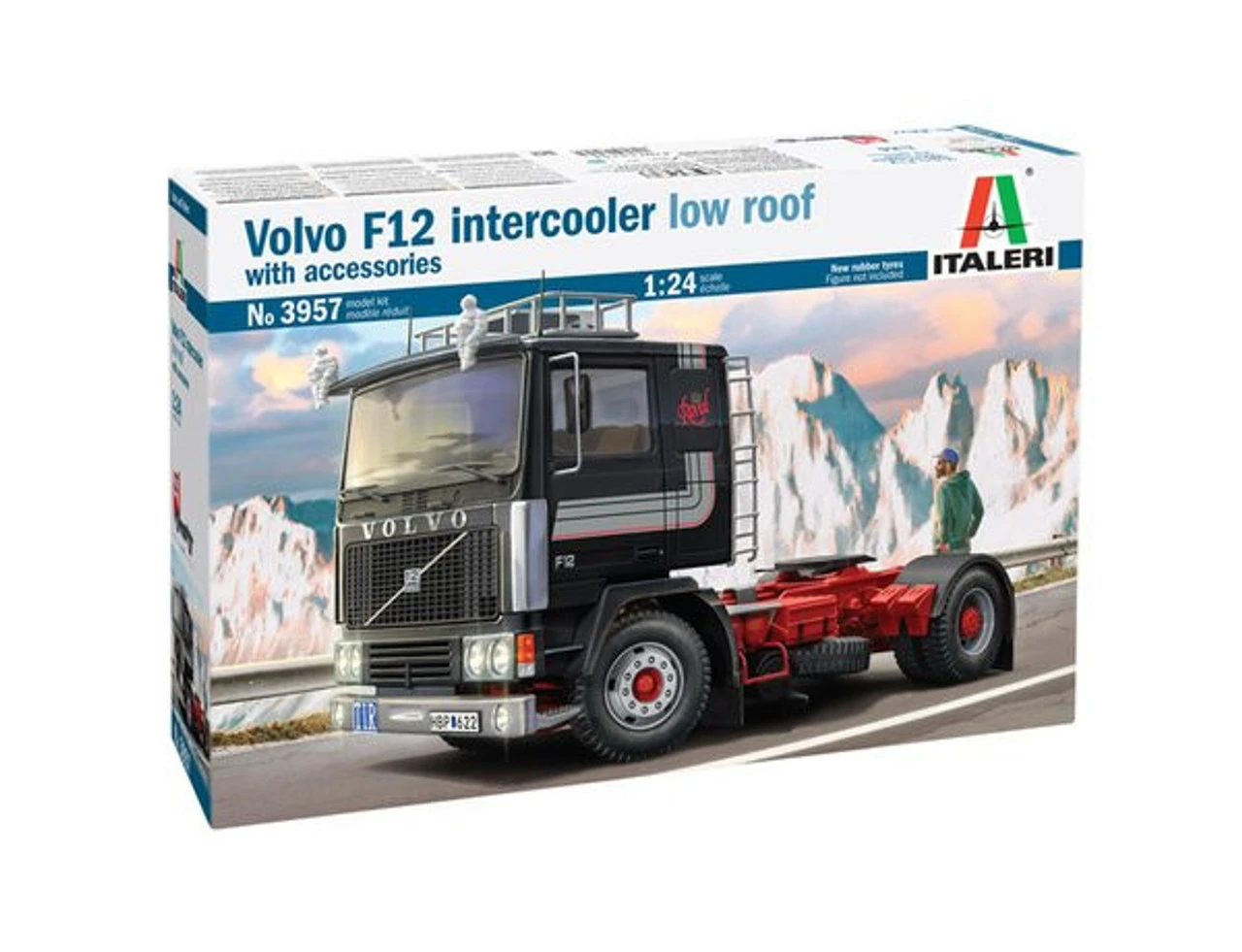 Italeri 1/24 Volvo F12 Intercooler Low Roof Model 2 Italeri 1/24 Volvo F12 Intercooler Low Roof Model - Image 2