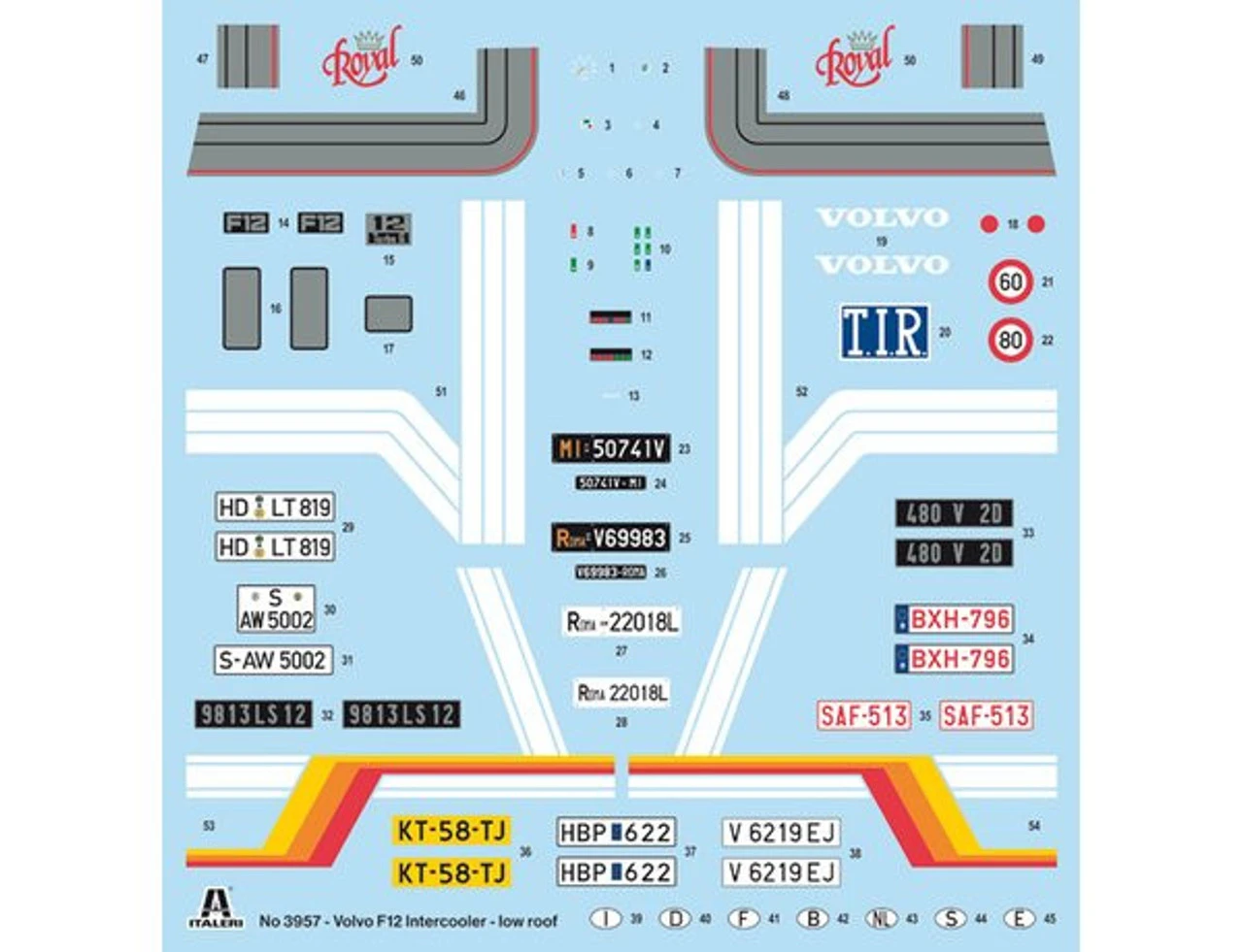 Italeri 1/24 Volvo F12 Intercooler Low Roof Model 4 Italeri 1/24 Volvo F12 Intercooler Low Roof Model - Image 4
