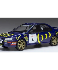 IXO 1/18 Subaru Impreza 555 #4 Corsica Rally Mcrae 1995