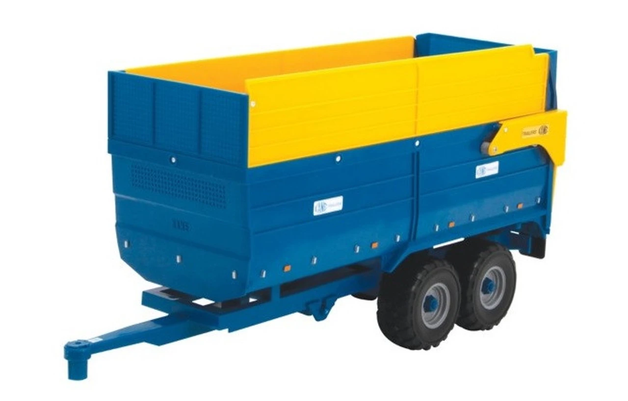 Britains 1/16 Big Farm Kane Silage Trailer Diecast Model 1 Britains 1/16 Big Farm Kane Silage Trailer Diecast Model