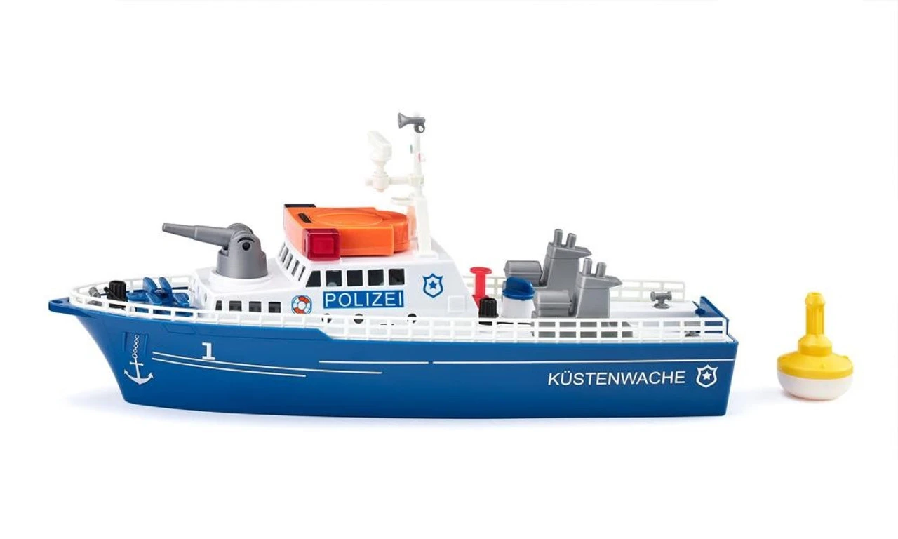 Siku Police Boat Diecast Model 1 Siku Police Boat Diecast Model