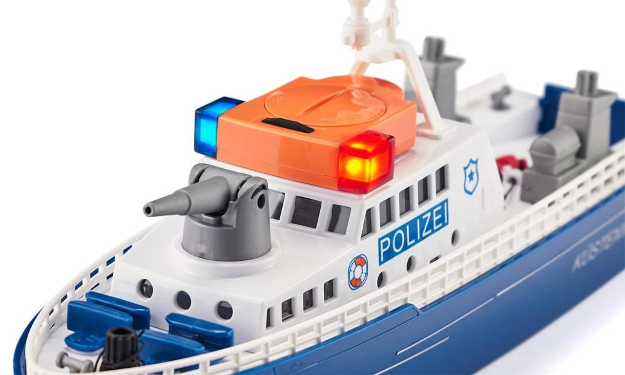 Siku Police Boat Diecast Model 5 Siku Police Boat Diecast Model - Image 5