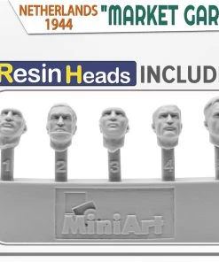 MiniArt 1/35 Market Garden Holland 1944 Resin Heads Model Kit -Games Workshop shop 316763 52597.1676904446