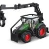 Burago Fendt 1050 Vario With Front Loader Log Loader And 3 Logs