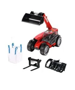 Siku 1/32 Manitou MLT840 Telehandler With Accessories