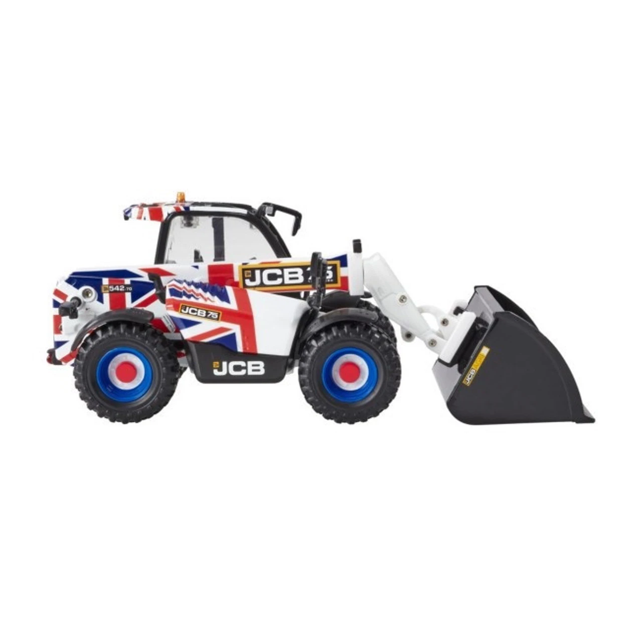 Britains 1/32 JCB Union Jack AgriPro Loadall - Limited Edition 7 Britains 1/32 JCB Union Jack AgriPro Loadall - Limited Edition - Image 7