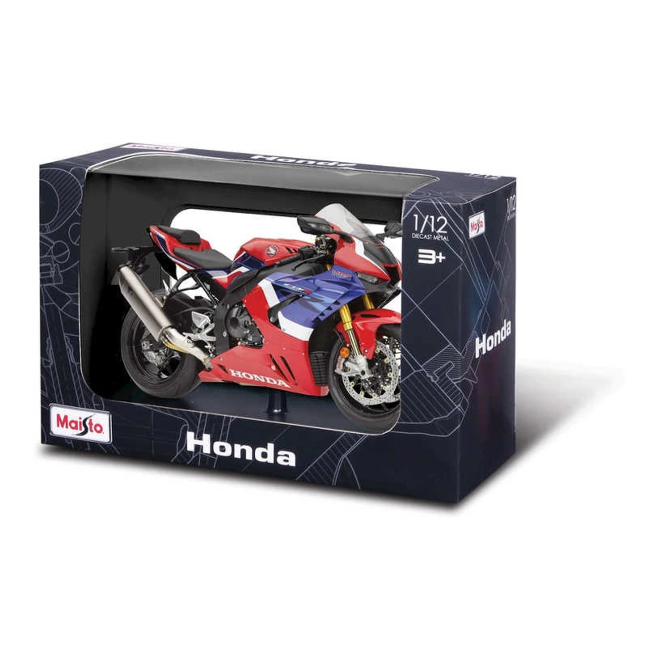 Maisto 1/12 Honda CBR 1000R-R Fireblade SP Diecast Model 2 Maisto 1/12 Honda CBR 1000R-R Fireblade SP Diecast Model - Image 2