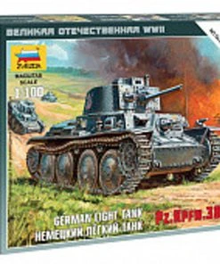 Zvezda 1/100 Pz.Kpfw.38(t) Tank