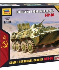 Zvezda 1/100 BTR-80 Soviet Personnel Carrier