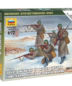 Zvezda 1/72 Soviet Infantry Winter Uniform