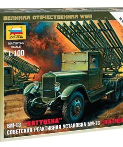 Zvezda 1/100 BM-I3 Katyusha