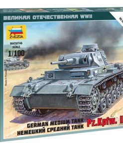 Zvezda 1/100 Pz.Kpfw.III Ausf.G Panzer III