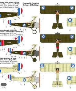 Alternative view of KPM 1/72 Sopwith Triplane "RNAS" Model Kit