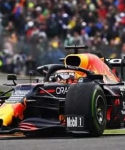 Minichamps 1/18 Red Bull RB16B Verstappen Winner Belgian GP 2021