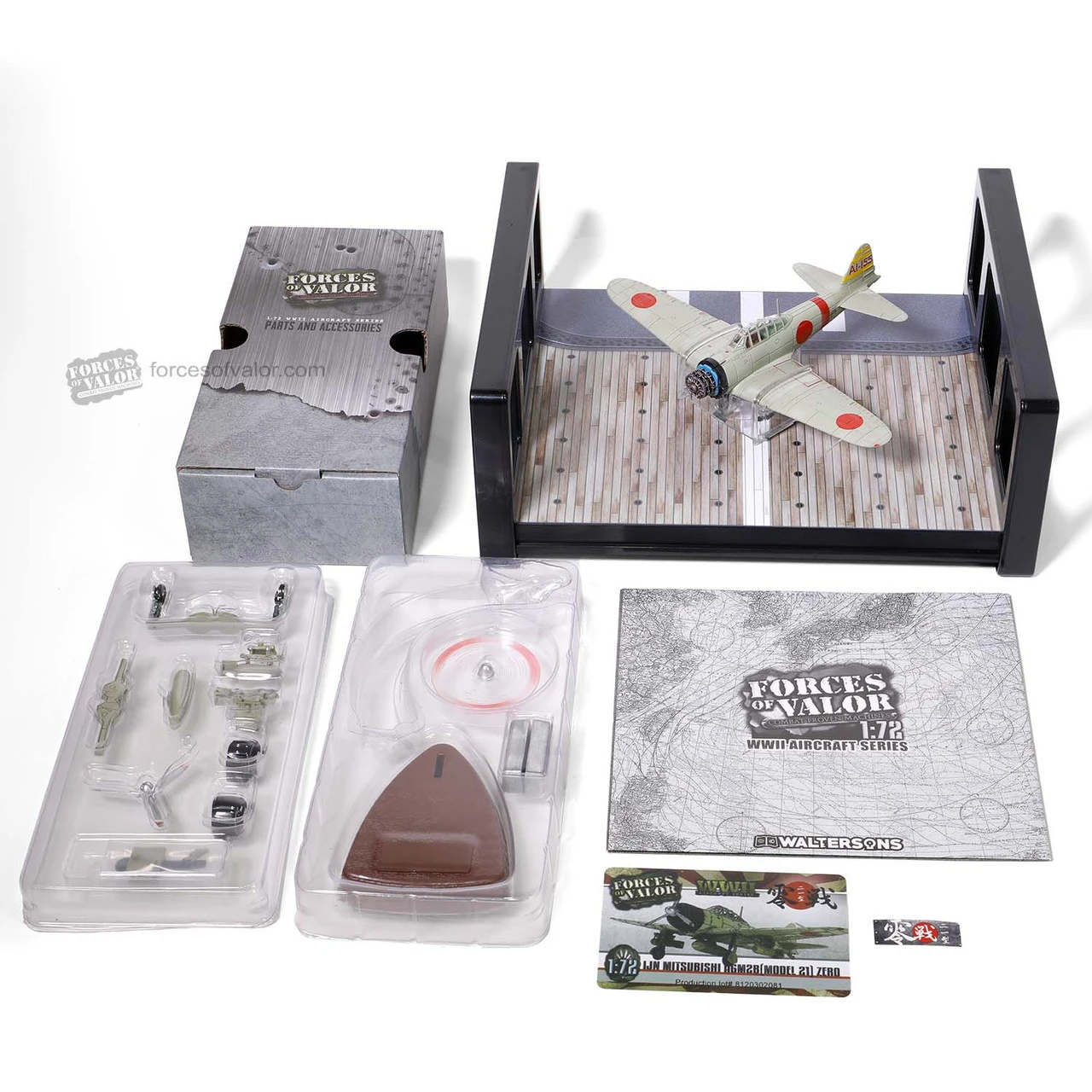 Forces Of Valor 1/72 IJN Mitsubishi A6M2b (Model 21) Zero 13 Forces Of Valor 1/72 IJN Mitsubishi A6M2b (Model 21) Zero - Image 13