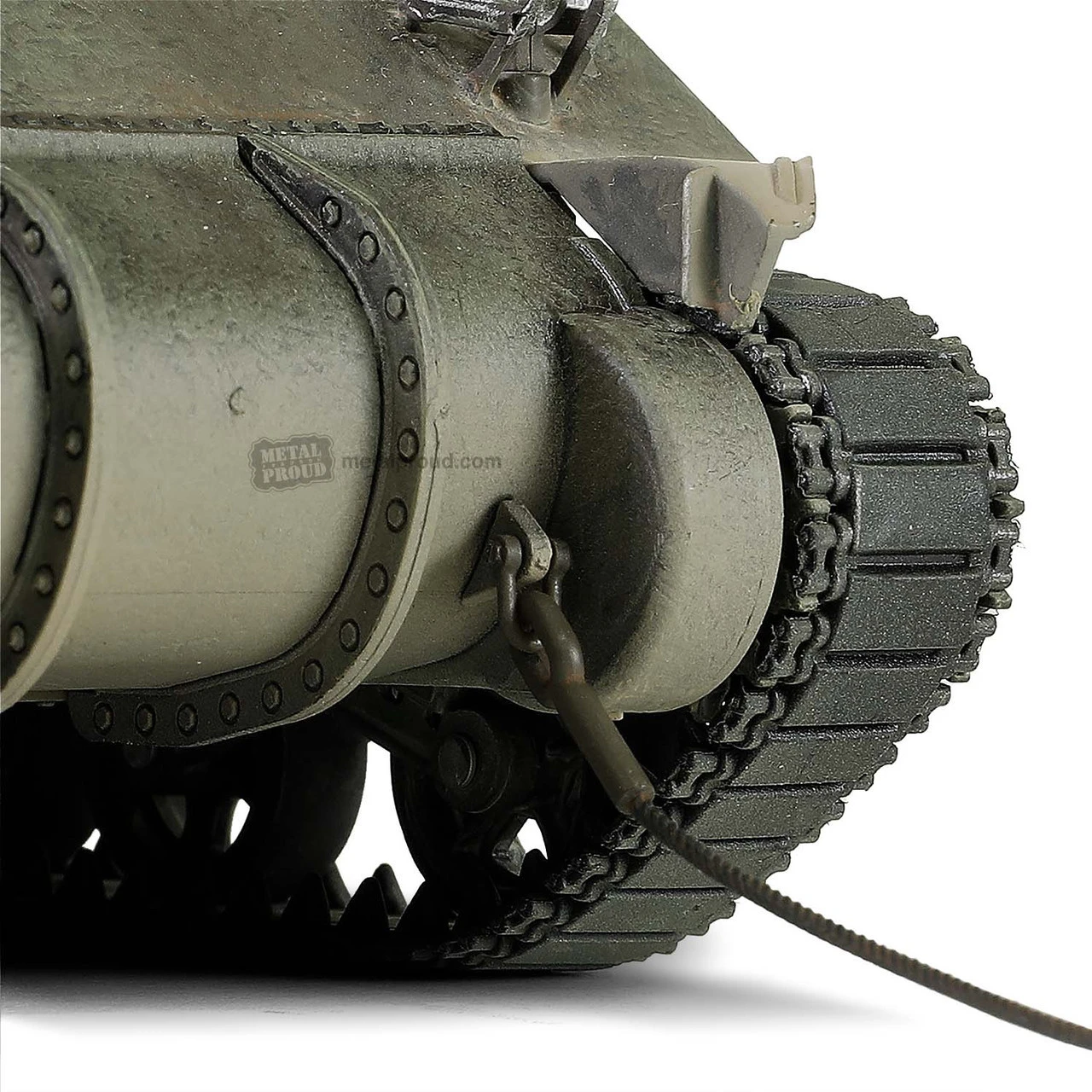 Forces Of Valor 1/32 U.S Medium Tank Sherman M4 (75) Diecast Model 11 Forces Of Valor 1/32 U.S Medium Tank Sherman M4 (75) Diecast Model - Image 11