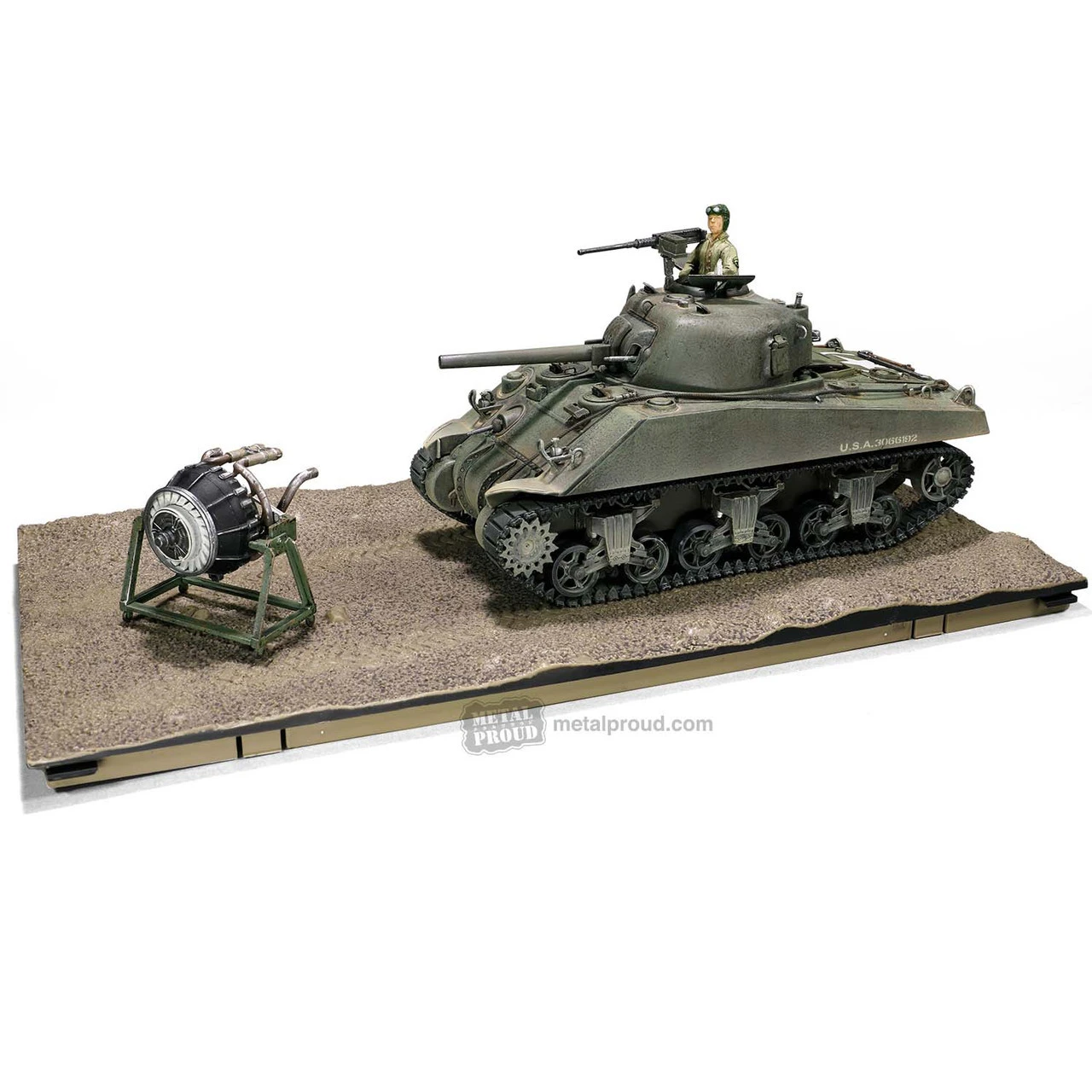Forces Of Valor 1/32 U.S Medium Tank Sherman M4 (75) Diecast Model 1 Forces Of Valor 1/32 U.S Medium Tank Sherman M4 (75) Diecast Model