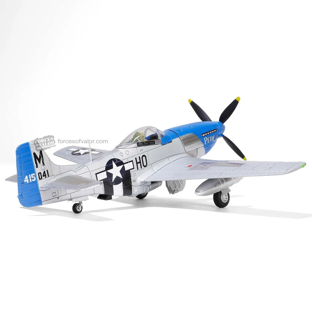 Forces Of Valor 1/72 P-51D Mustang Diecast Model 2 Forces Of Valor 1/72 P-51D Mustang Diecast Model - Image 2