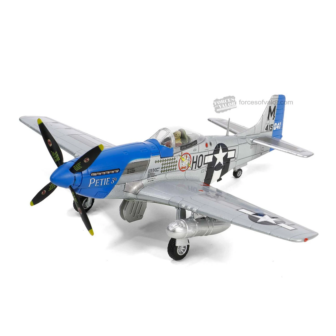 Forces Of Valor 1/72 P-51D Mustang Diecast Model 4 Forces Of Valor 1/72 P-51D Mustang Diecast Model - Image 4